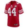 Kyle Juszczyk San Francisco 49ers Nike 80th Anniversary Game Jersey - - Side View