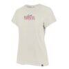 Seattle Mariners '47 Women's Bow Burst Frankie T-Shirt - Cream - Side View