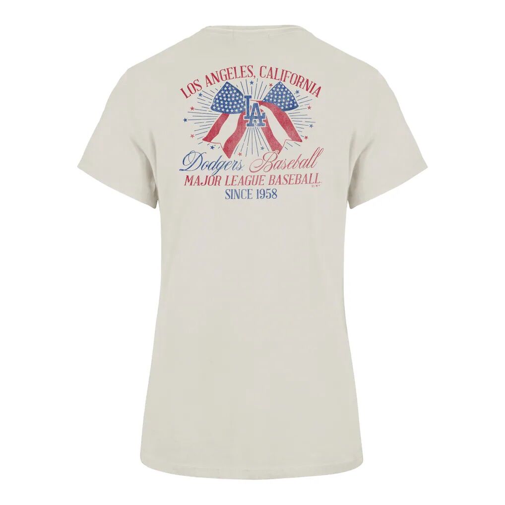 Los Angeles Dodgers '47 Women's Bow Burst Frankie T-Shirt