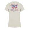 Milwaukee Brewers '47 Women's Bow Burst Frankie T-Shirt - Cream - Detail View