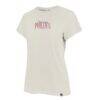 Philadelphia Phillies '47 Women's Bow Burst Frankie T-Shirt - Cream - Side View