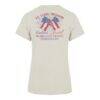 St. Louis Cardinals '47 Women's Bow Burst Frankie T-Shirt - Cream - Detail View