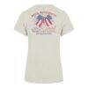 Boston Red Sox '47 Women's Bow Burst Frankie T-Shirt - Cream - Detail View