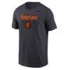 Netherlands National Team Nike Federation Wordmark T-Shirt - Charcoal - Front View