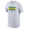 Brazil National Team Nike Federation Wordmark T-Shirt - White - Front View
