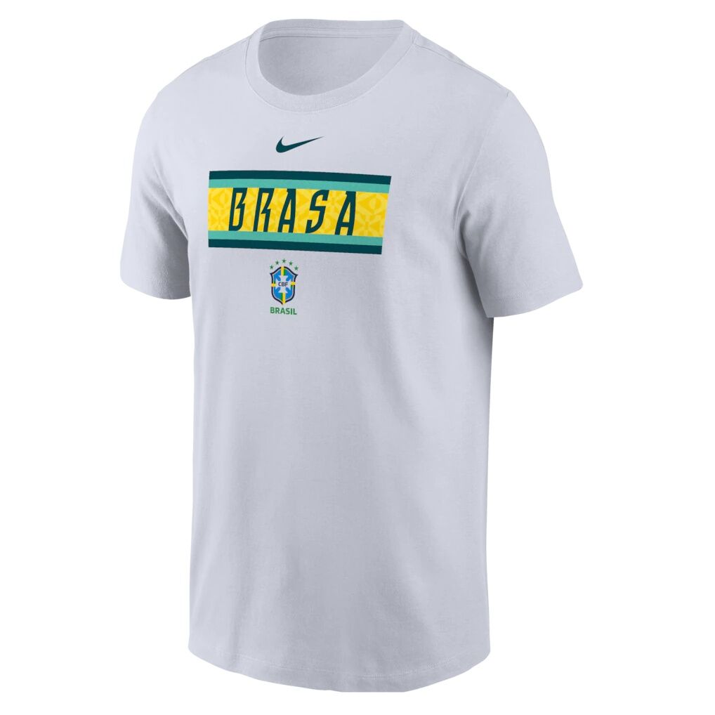 Brazil National Team Nike Federation Wordmark T-Shirt