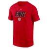 England National Team Nike Federation Wordmark T-Shirt - Red - Front View
