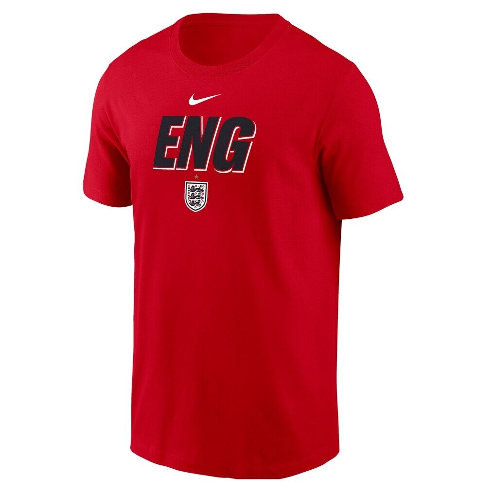England National Team Nike Federation Wordmark T-Shirt