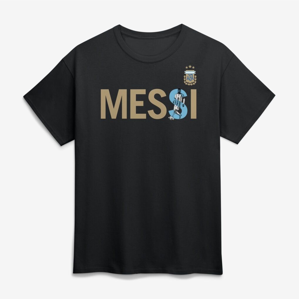 Lionel Messi Argentina National Team Player Graphic T-Shirt