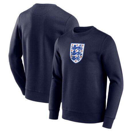 England National Team Primary Logo Sweatshirt - Navy - Front View