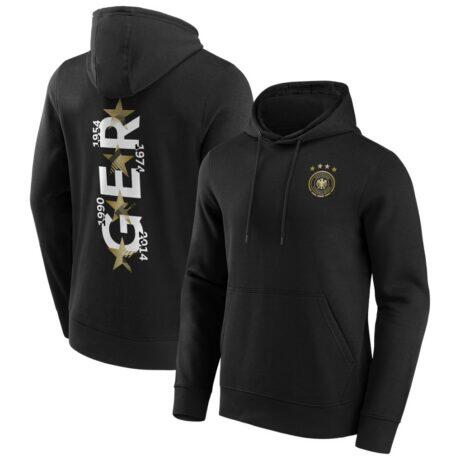 Germany National Team Hometown Hoodie - Black - Front View
