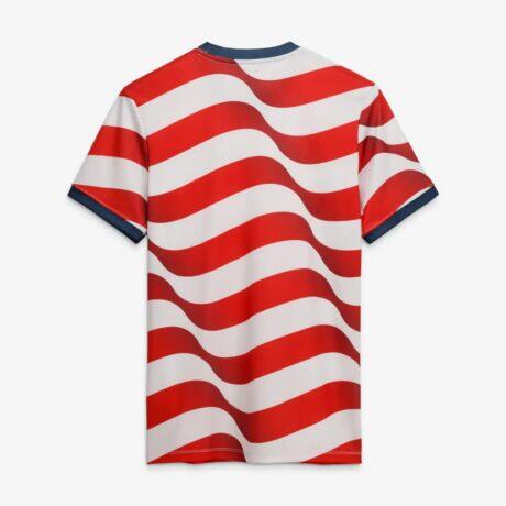 USMNT Nike Home Sublimated Dri-FIT Soccer Top - White - Front View