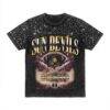 Arizona State Sun Devils Gameday Couture Women's Sky's the Limit Washed Micro Rhinestone T-Shirt - Black - Front View