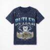 Butler Bulldogs Gameday Couture Women's Sky's the Limit Washed Micro Rhinestone T-Shirt - Navy - Front View