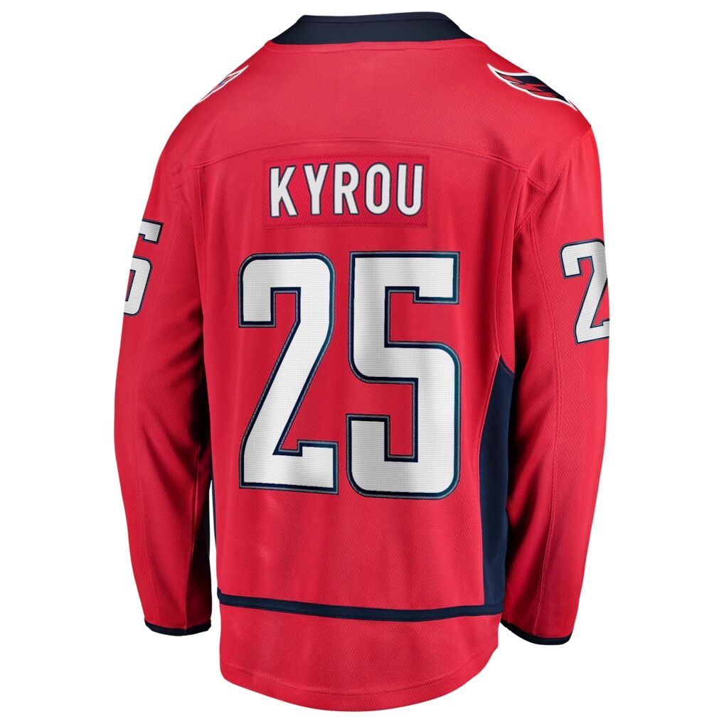 Jordan Kyrou Washington Capitals Fashion7 Home Breakaway Jersey