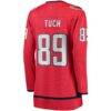 Alex Tuch Washington Capitals Fashion7 Women's Home Breakaway Jersey - Red - Detail View
