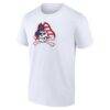 ECU Pirates Americana T-Shirt - White - Detail View