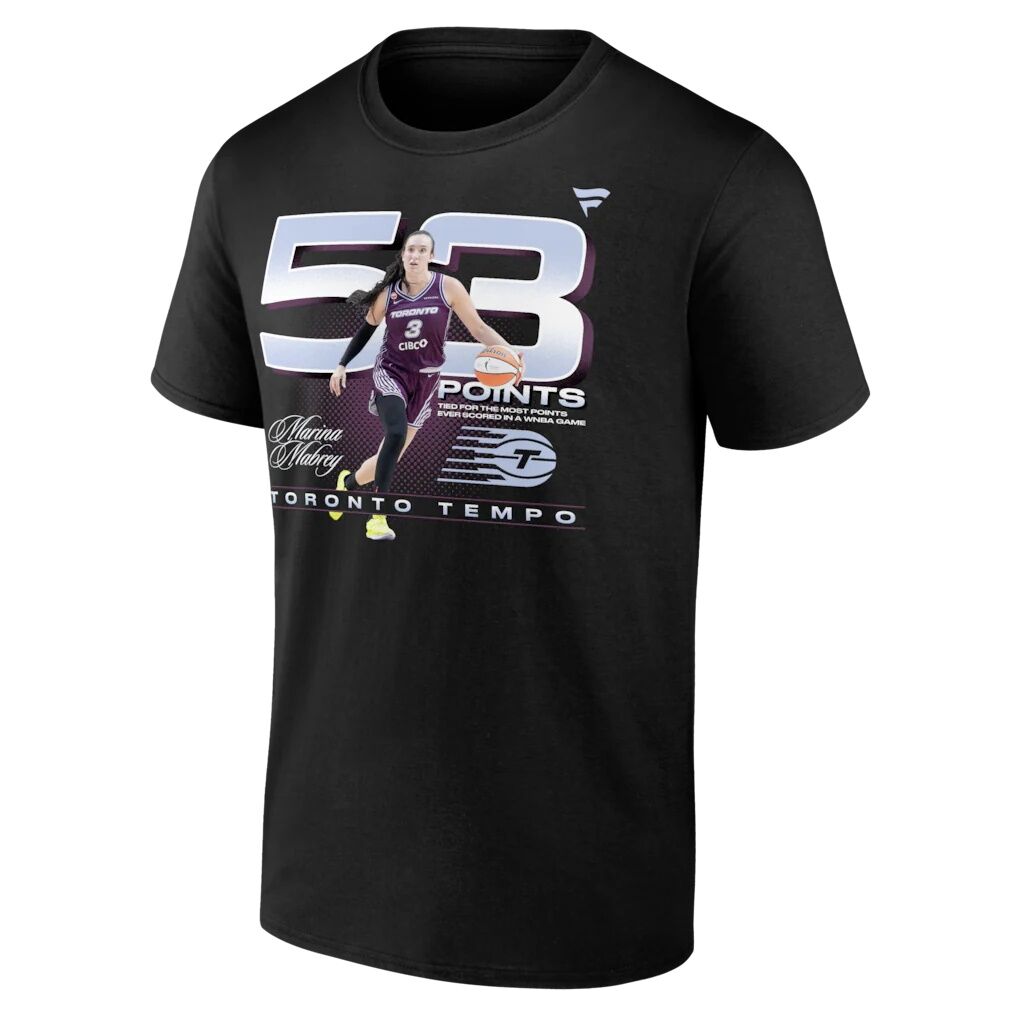 Marina Mabrey Toronto Tempo Milestone T-Shirt