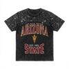 Arizona State Sun Devils Gameday Couture Women's In the Zone Washed Micro Rhinestone T-Shirt - Black - Front View