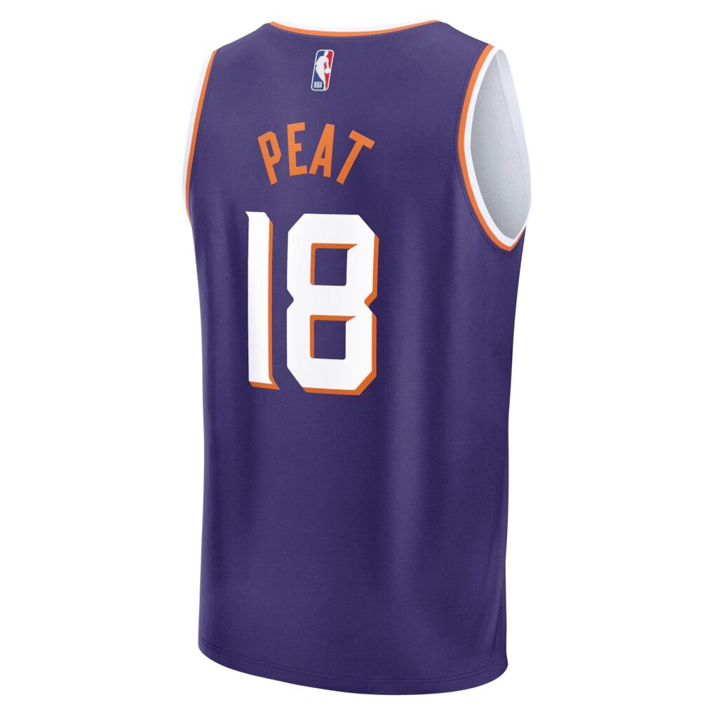Koa Peat Phoenix Suns Fashion7 Fast Break Jersey - Purple - Icon Edition