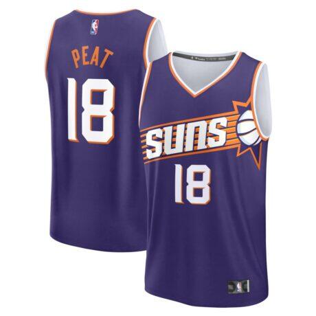 Koa Peat Phoenix Suns Fashion7 Fast Break Jersey - Purple - - Front View