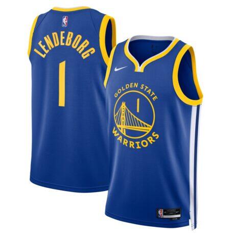 Yaxel Lendeborg Golden State Warriors Nike Unisex Swingman Jersey - Icon Edition - - Front View