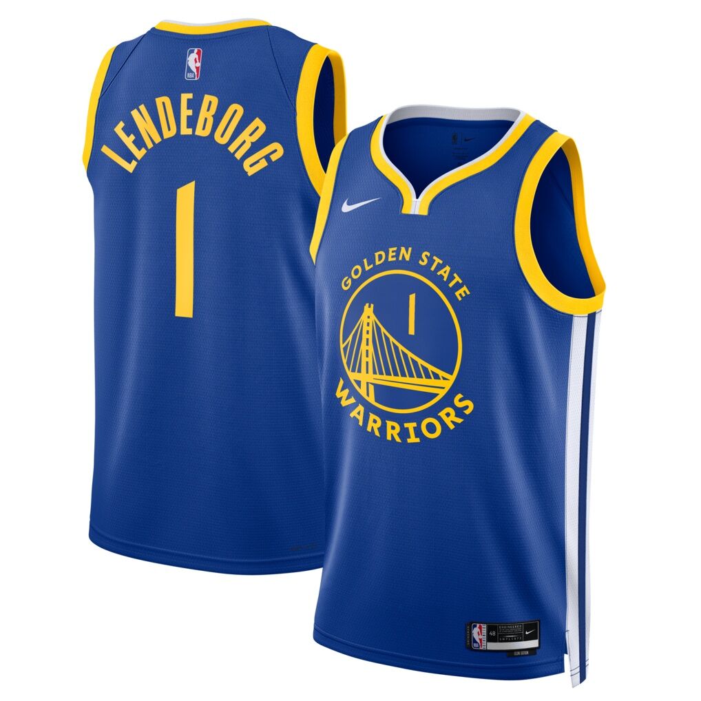 Yaxel Lendeborg Golden State Warriors Nike Unisex Swingman Jersey – Icon Edition – Royal