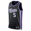 Darius Acuff Jr. Sacramento Kings Nike Unisex Swingman Jersey - Black - Side View