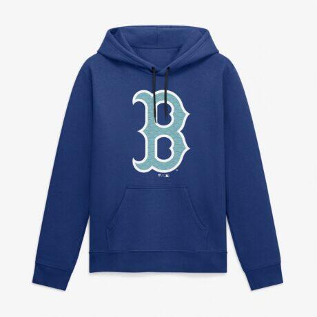 Boston Red Sox Summer Wave Hoodie - Blue - Front View