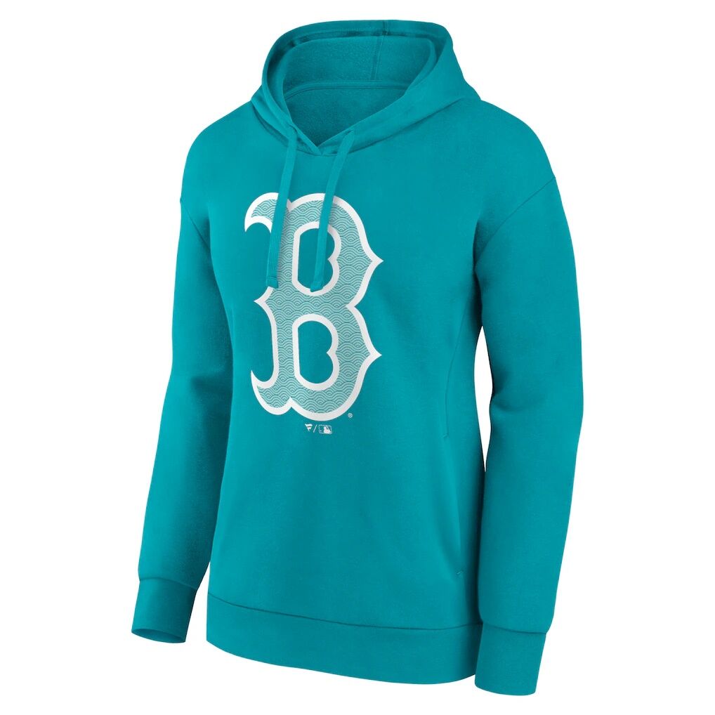 Boston Red Sox Women's Summer Wave Hoodie - Aqua