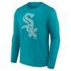 Chicago White Sox Summer Wave Long Sleeve T-Shirt - Aqua - Detail View