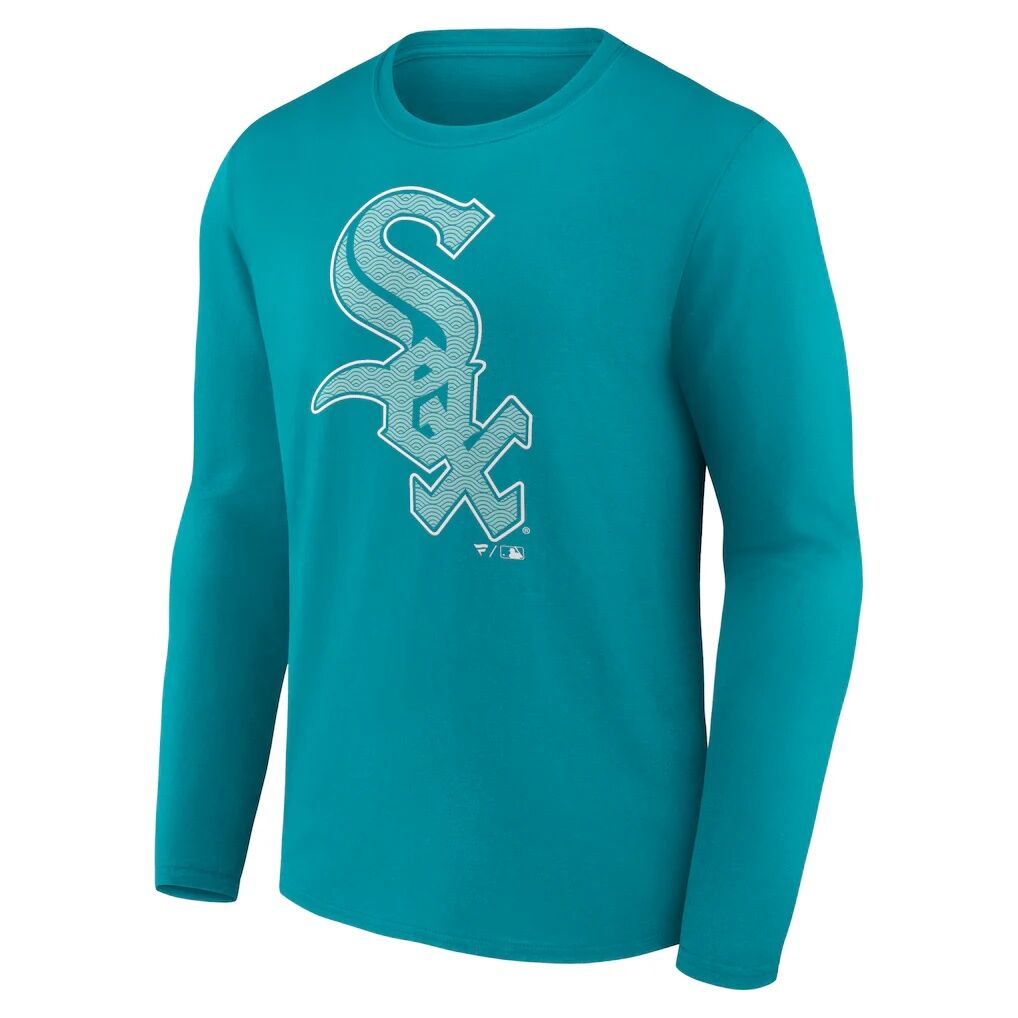 Chicago White Sox Summer Wave Long Sleeve T-Shirt - Aqua