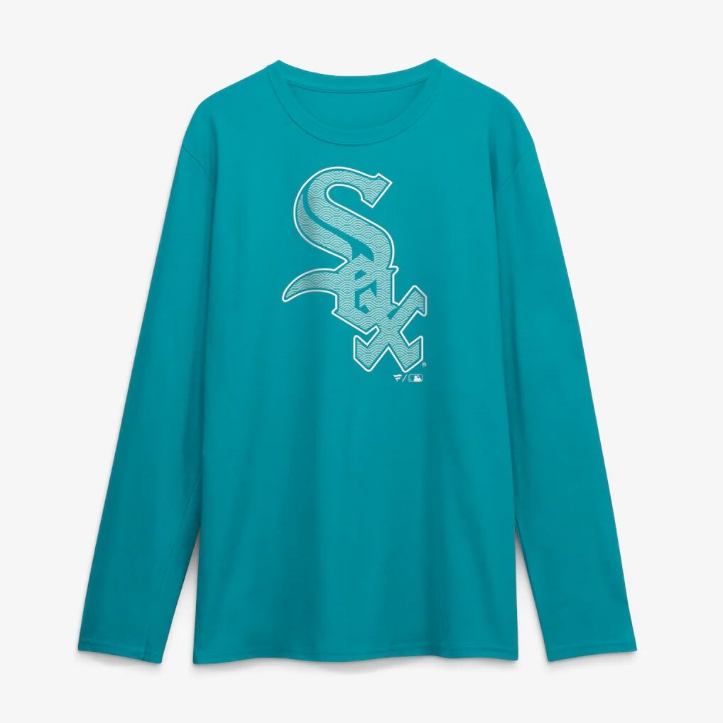 Chicago White Sox Summer Wave Long Sleeve T-Shirt - Aqua