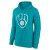 Milwaukee Brewers Women's Summer Wave Hoodie - - Detail View