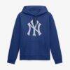 New York Yankees Summer Wave Hoodie - Blue - Front View