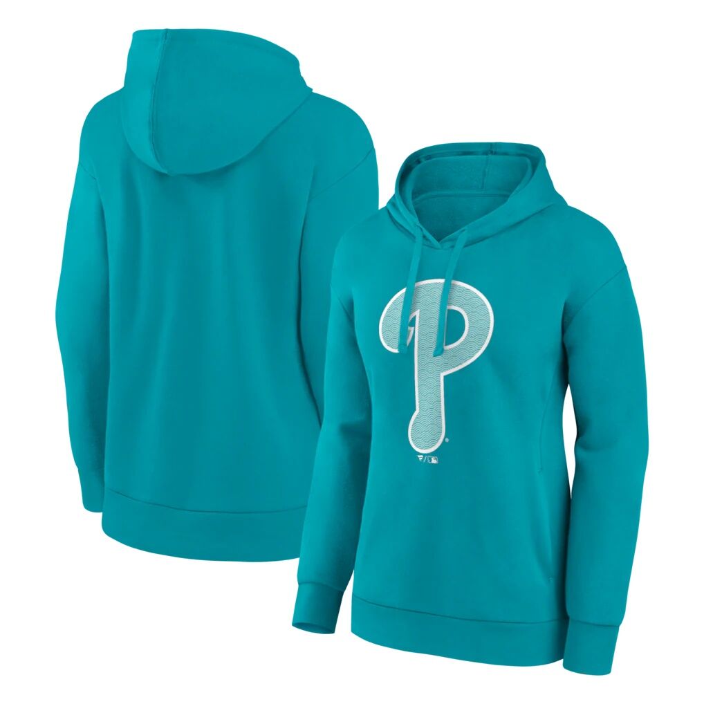 Philadelphia Phillies Women's Summer Wave Hoodie - Aqua