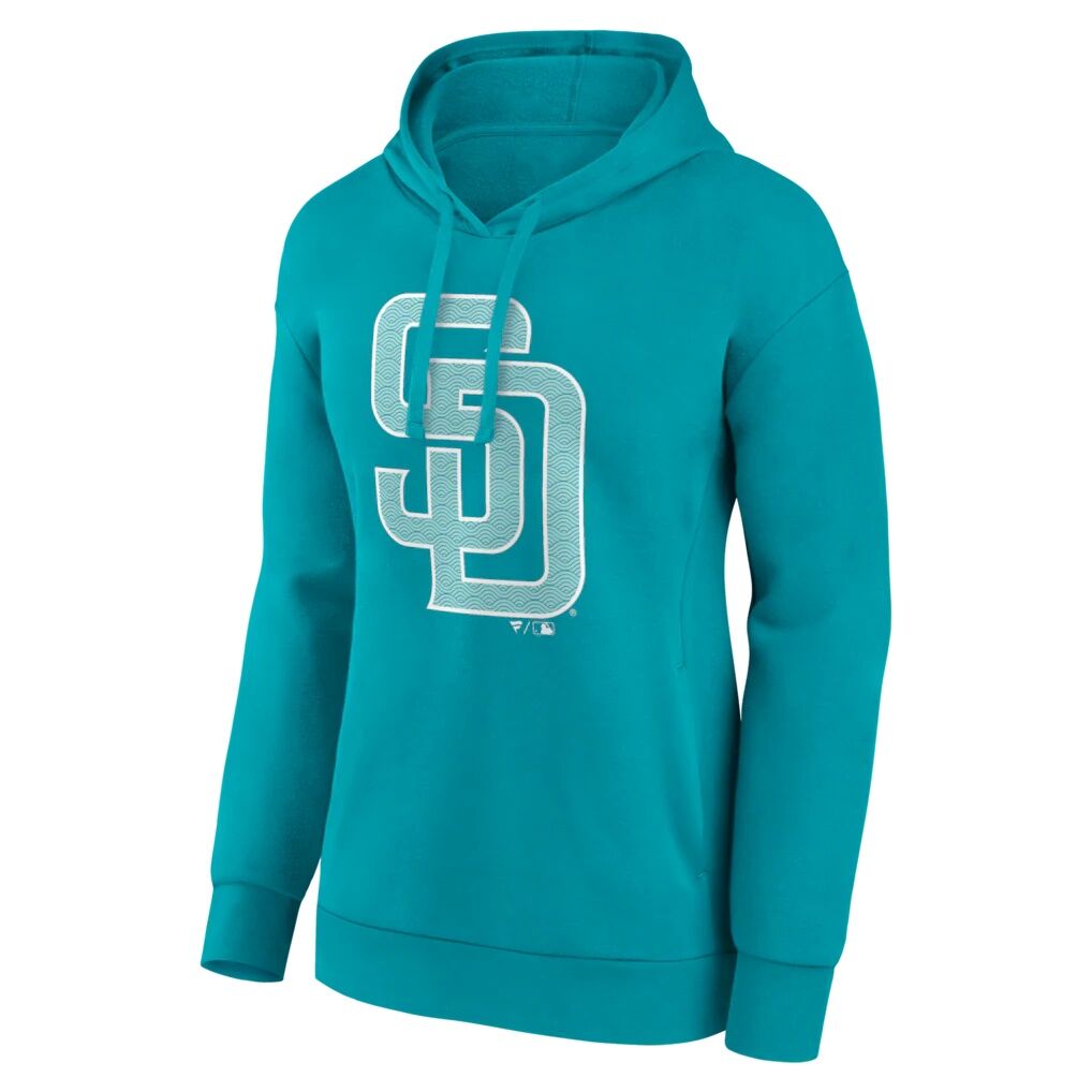 San Diego Padres Women's Summer Wave Hoodie - Aqua