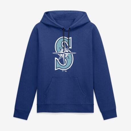 Seattle Mariners Summer Wave Hoodie - Blue - Front View