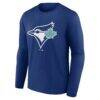 Toronto Blue Jays Summer Wave Long Sleeve T-Shirt - Blue - Detail View