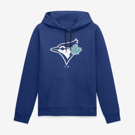 Toronto Blue Jays Summer Wave Hoodie - Blue - Front View