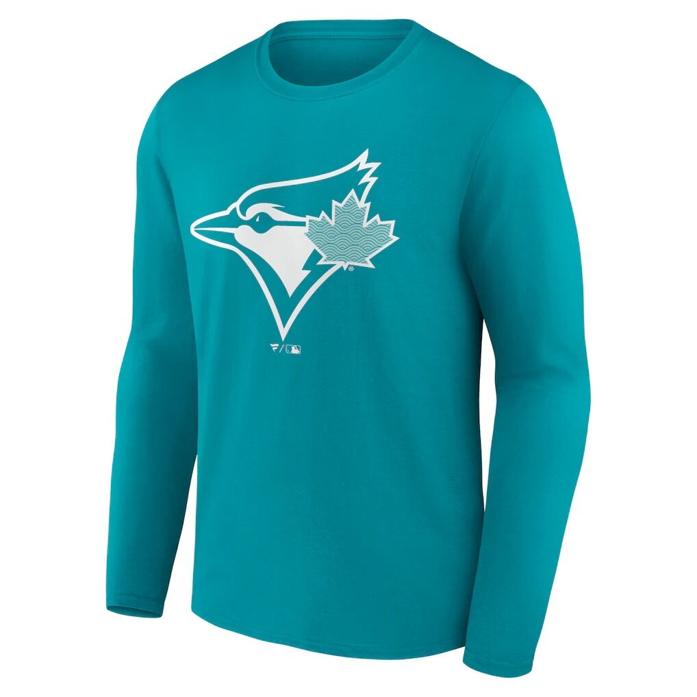 Toronto Blue Jays Summer Wave Long Sleeve T-Shirt - Aqua