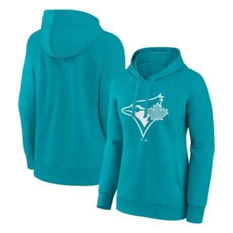 Toronto Blue Jays Women's Summer Wave Hoodie - - Front View