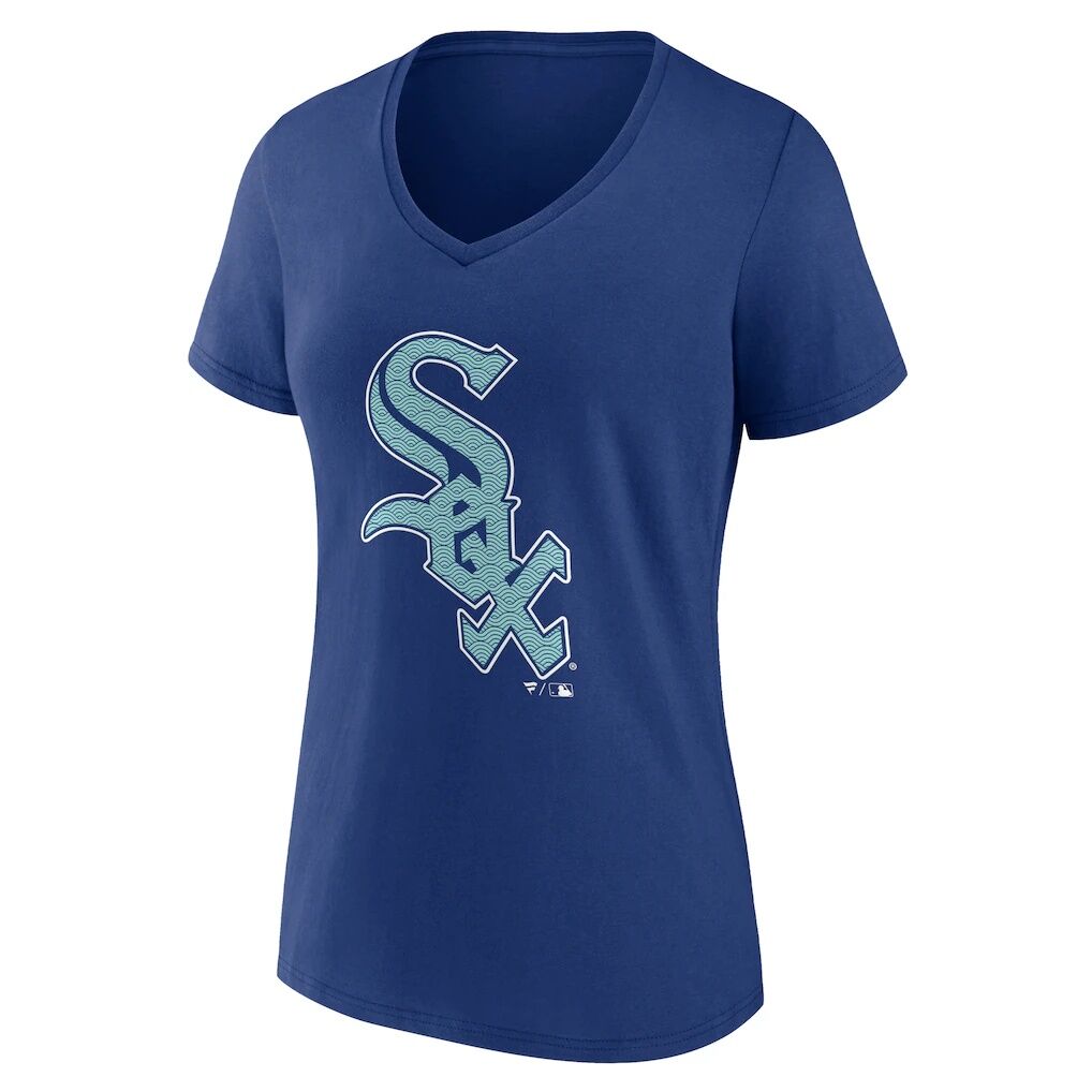 Chicago White Sox Women's Summer Wave V-Neck T-Shirt