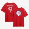 Robert Lewandowski Chicago Fire Name & Number T-Shirt - Red - Front View