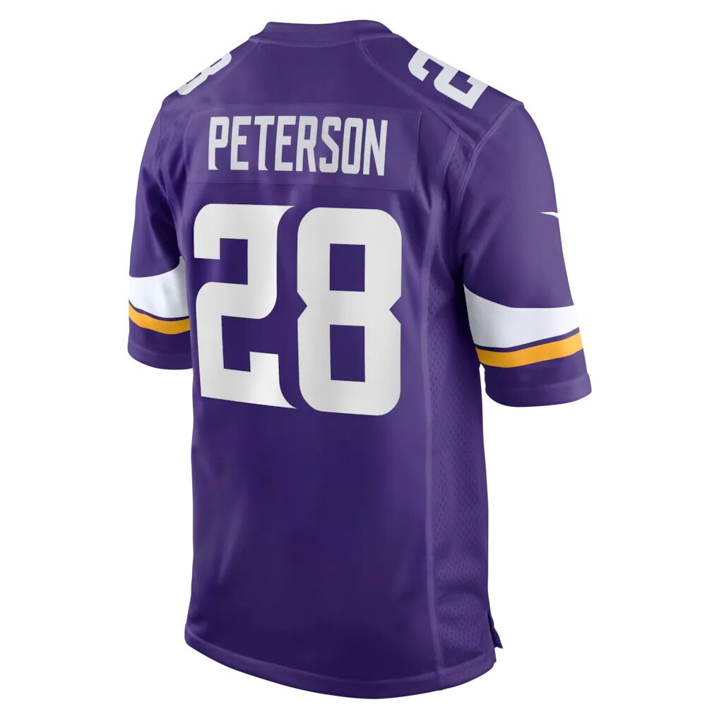 Adrian Peterson Minnesota Vikings Nike Team Retired Game Jersey
