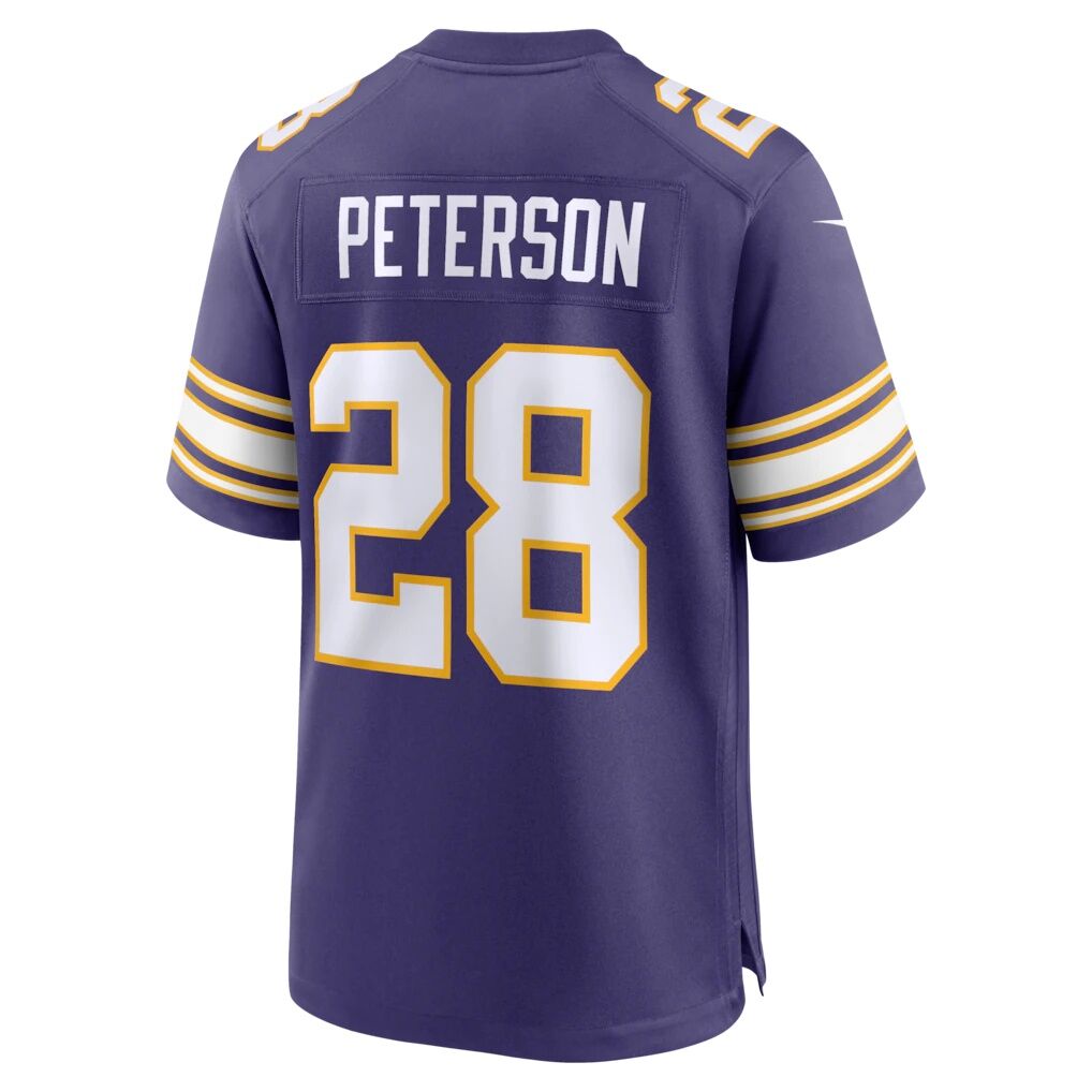 Adrian Peterson Minnesota Vikings Nike Alternate 2 Classic Retired Game Jersey