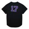 Todd Helton Colorado Rockies Mitchell & Ness Authentic Batting Practice Jersey - Black - Side View