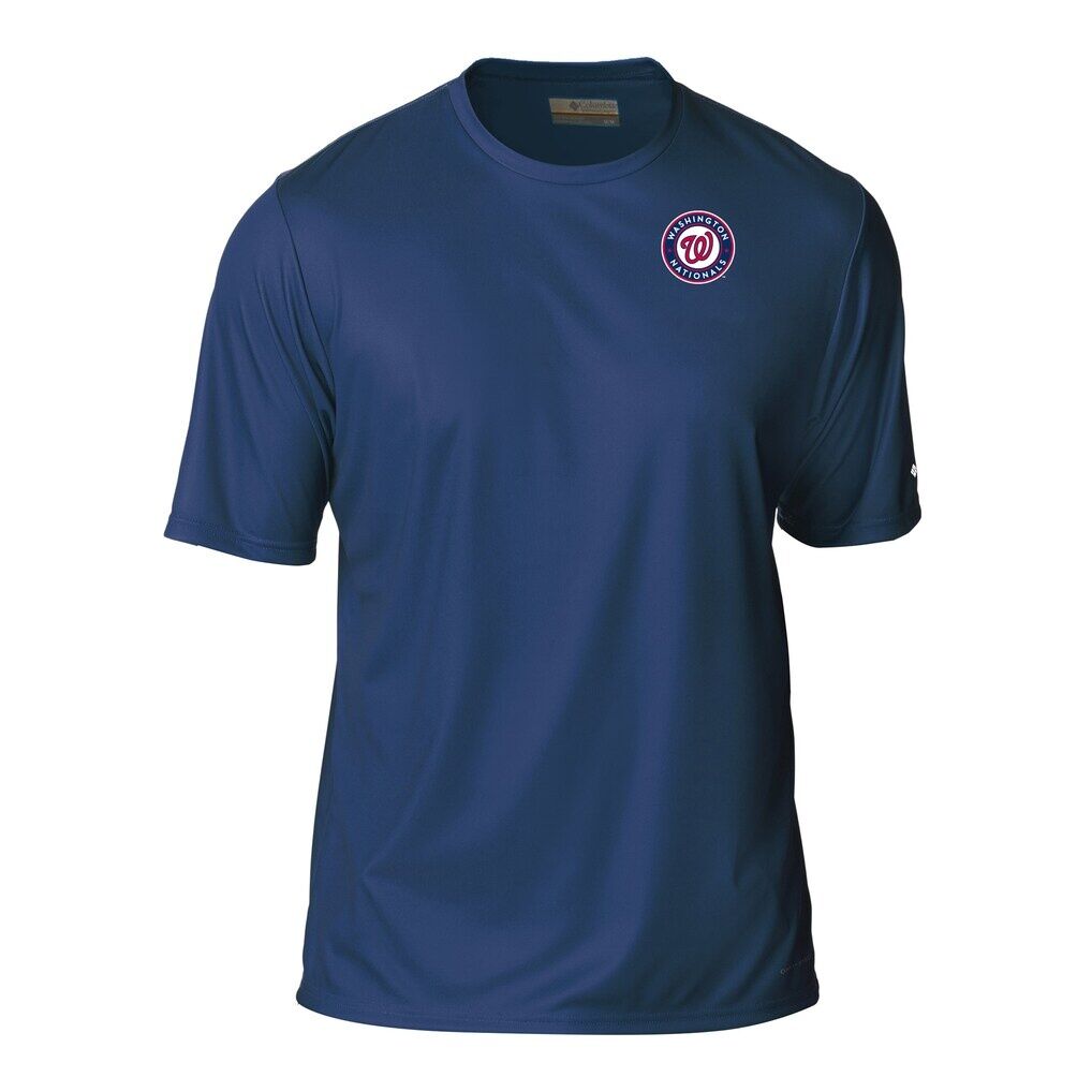 Washington Nationals Columbia  Terminal Tackle Omni-Shade T-Shirt