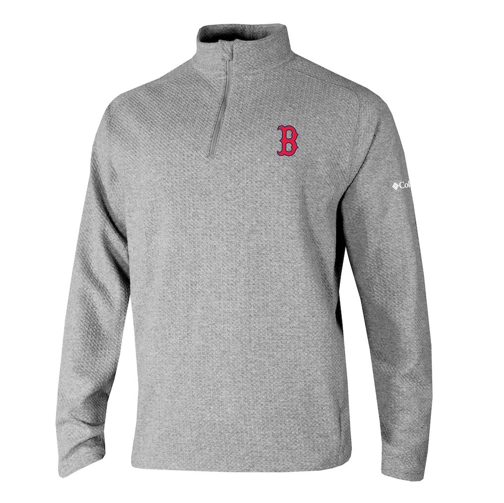 Boston Red Sox Columbia  Swingcraft Quarter-Zip Pullover