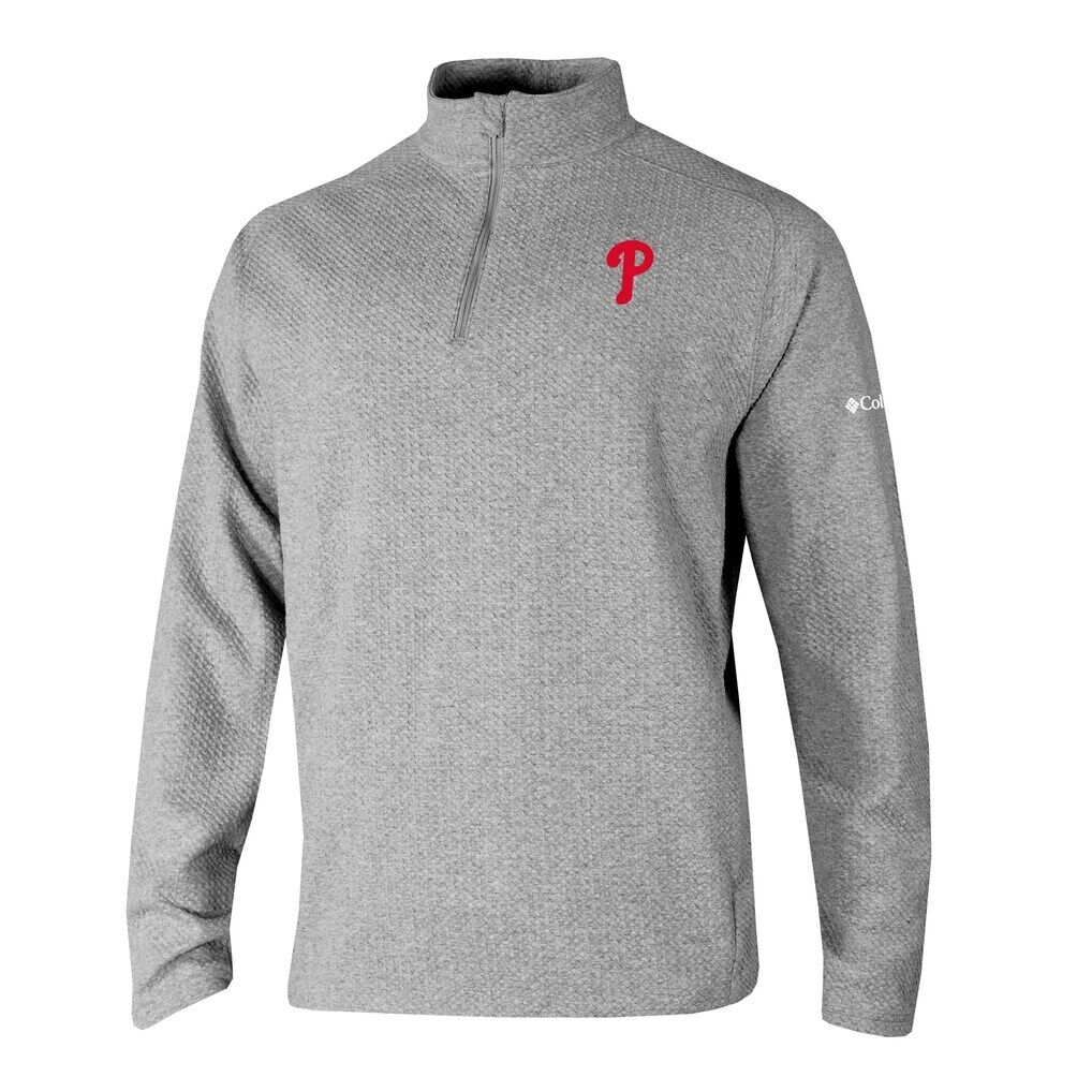 Philadelphia Phillies Columbia  Swingcraft Quarter-Zip Pullover